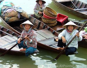 Women along the Mekong Delta